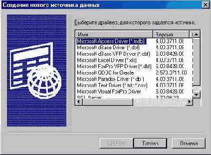   ODBC c MS Access